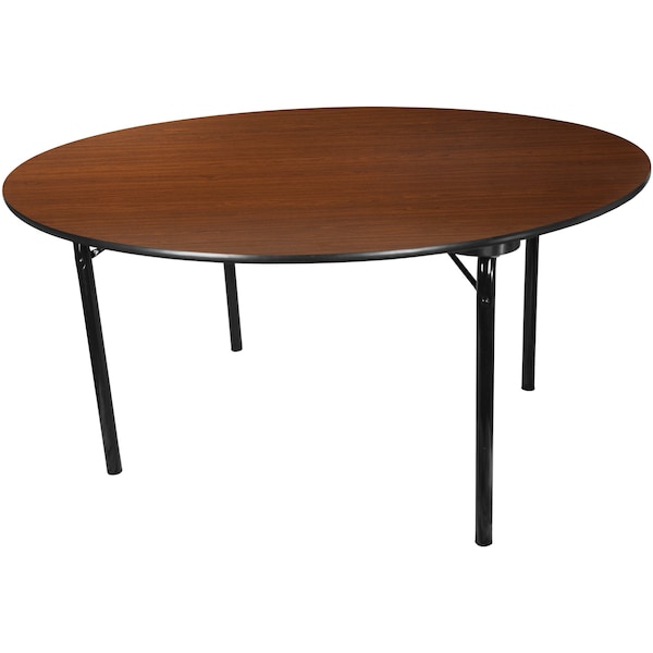 Flash Furniture Round 60" W, 60" L, 30" H, Laminate Top, Wood Grain MEW-60R-WB - main